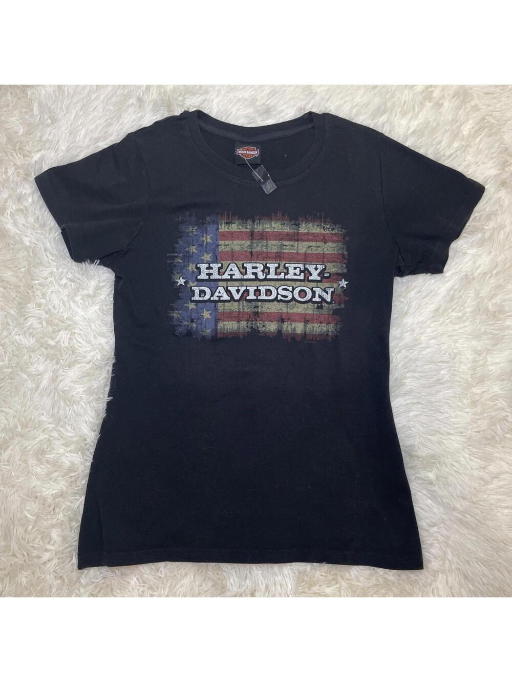 Harley Davidson Of Santa Clarita Women’s Black T-shirt NWOT Size S